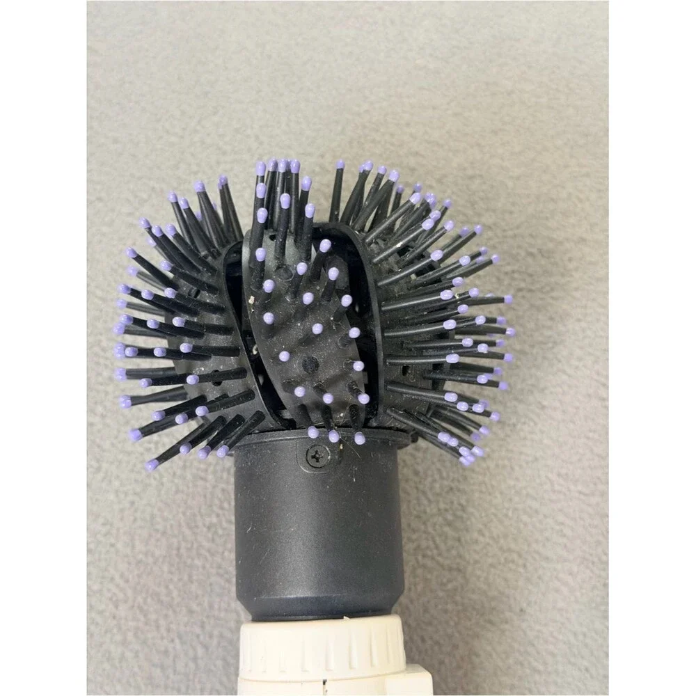 Conair Vintage Hot Air Round Combo Brush CD180 Curls Waves Straightens Retro 90s